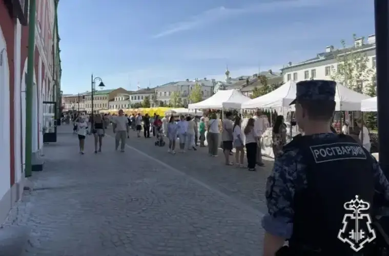 Росгвардейцы обеспечили правопорядок во время празднования Дня города Рыбинска 
